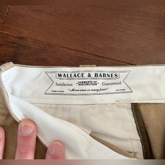 Wallace & Barnes Selvedge Officer’s chino - Picture 6 of 9
